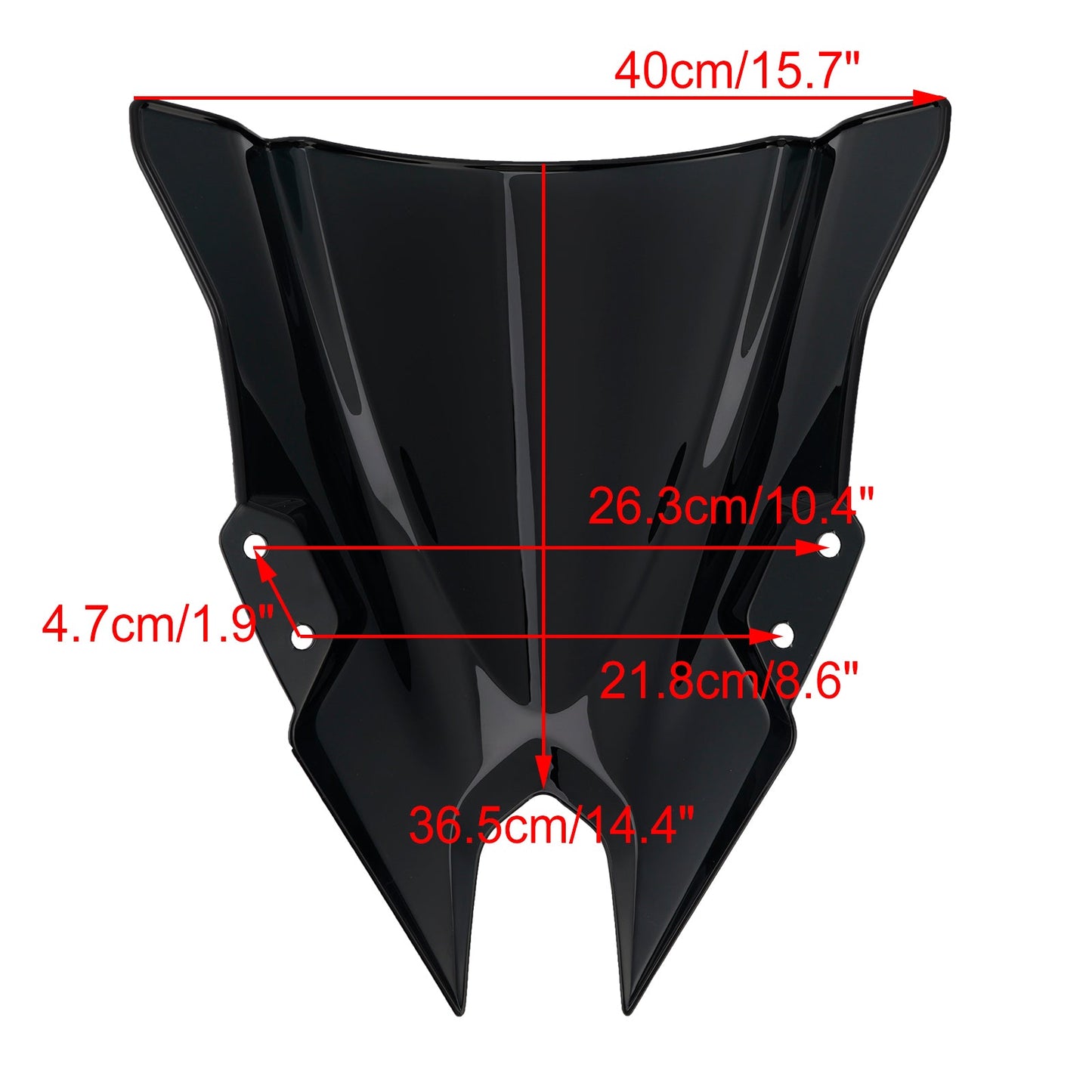 2024-2025 KAWASAKI Ninja 500 Windshield Windscreen