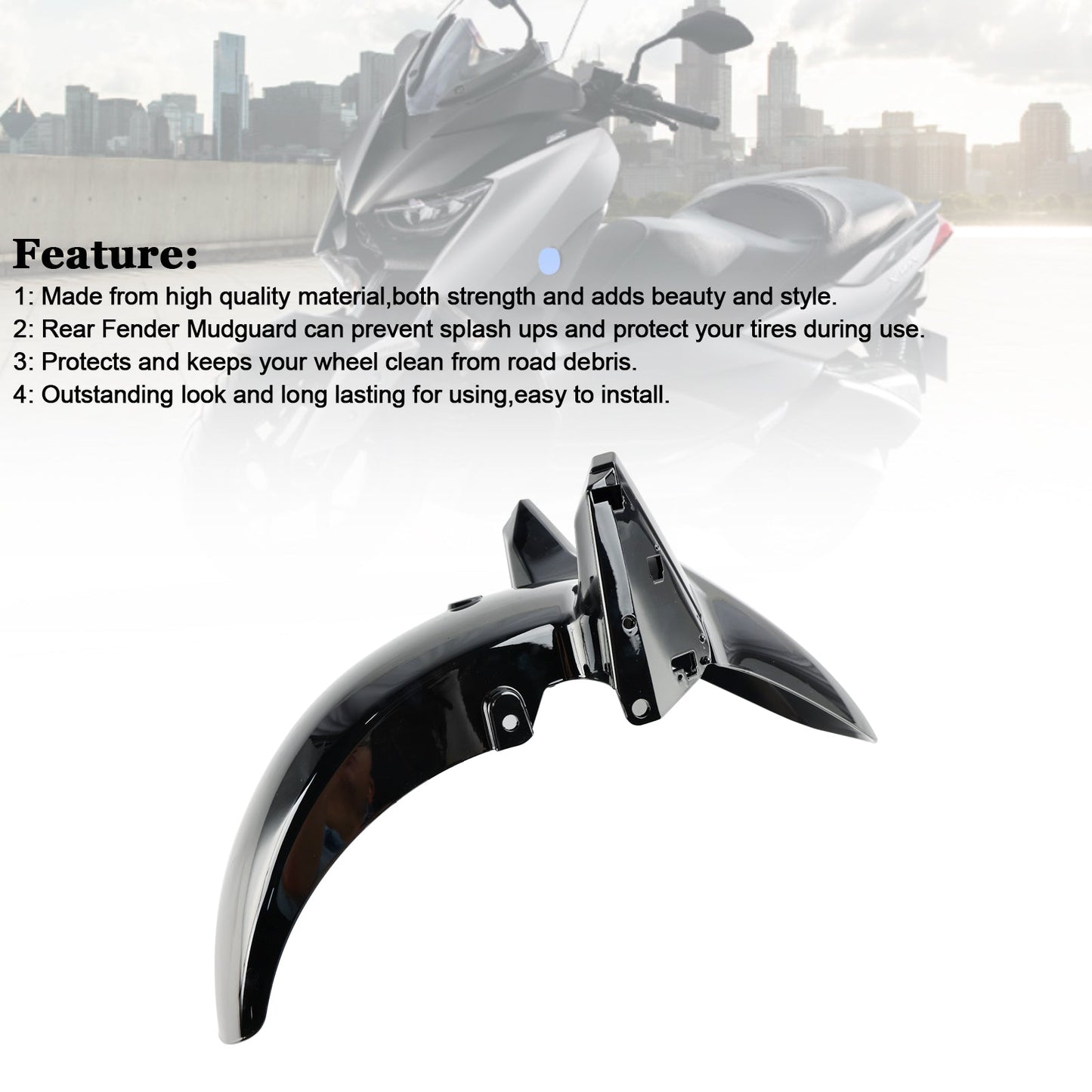 2023-2024 Yamaha X-MAX 300 Front Fender Mudguard Fairing Cowl