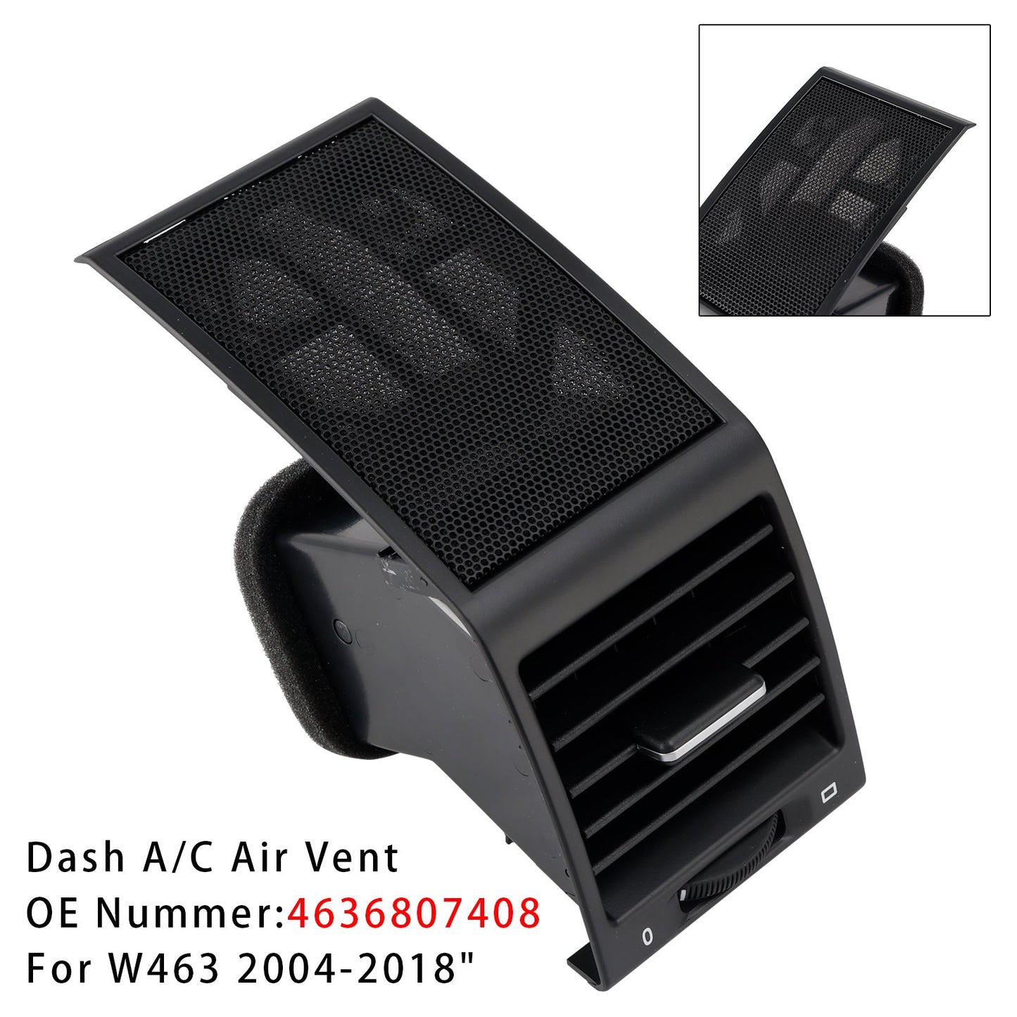 2004-2018 Mercedes Benz G55 G500 G550 1x Dash A/C Air Vent 4636807408 A4636807408