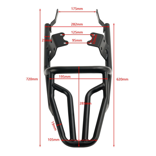 2023-2024 Speed Twin 900 Top Rack Luggage Carrier