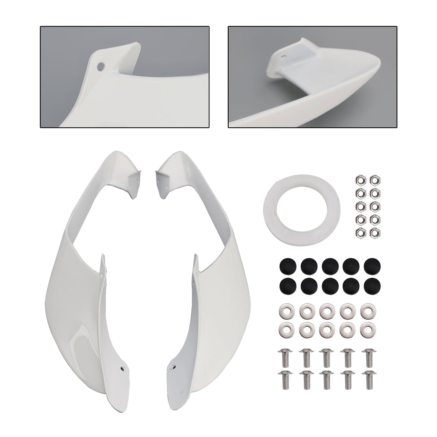 2021-2024 Yamaha YZF R1 R1M Front Side Winglets Wings Spoiler Fairing