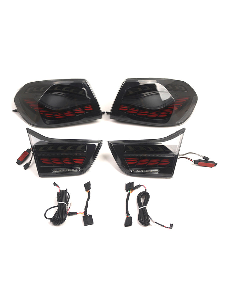 2014-2020 BMW M4 F82 F83 ( Sedan / Coupe / Convertible)L&R Smoked LED Tail Lights Rear Lamp Assembly 63217296100 63217296099