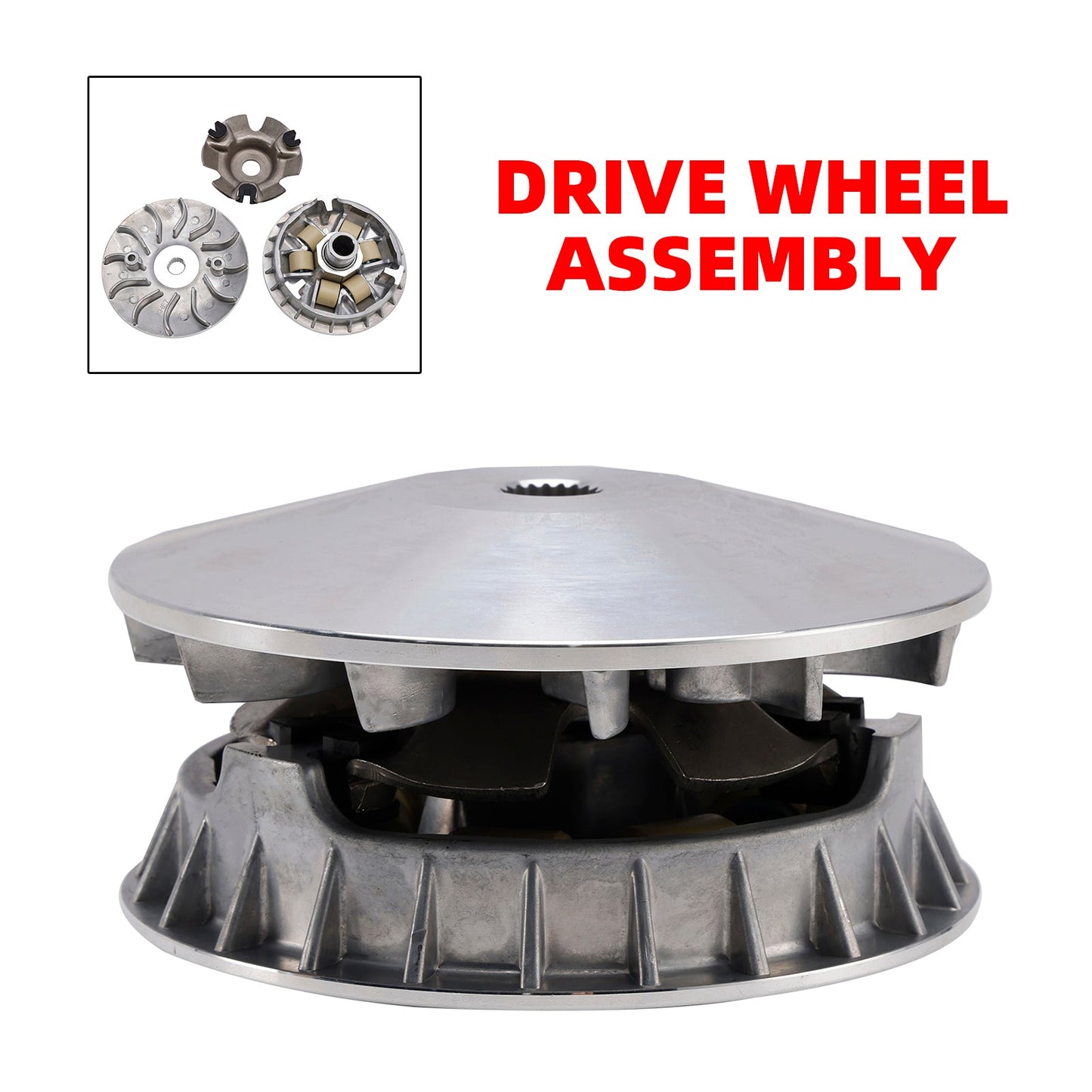 2020-2021 Kymco Maxxer 300 T3B Front Complete Variator Set 77336013100 22102-KHE7-900