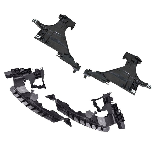 4PCS Front Headlight Mount Support Plate Bracket For Audi A4 S4 2013 2014-2016