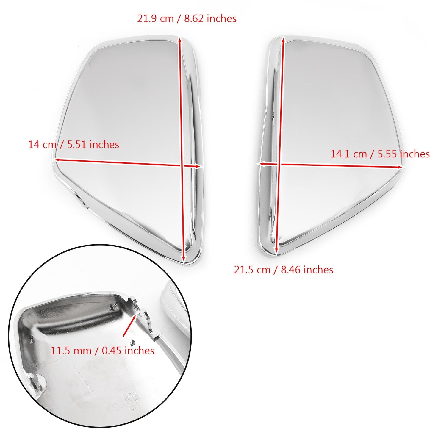 1988-2020 Yamaha Virago 750 XV750 Battery Side Cover Left&Right