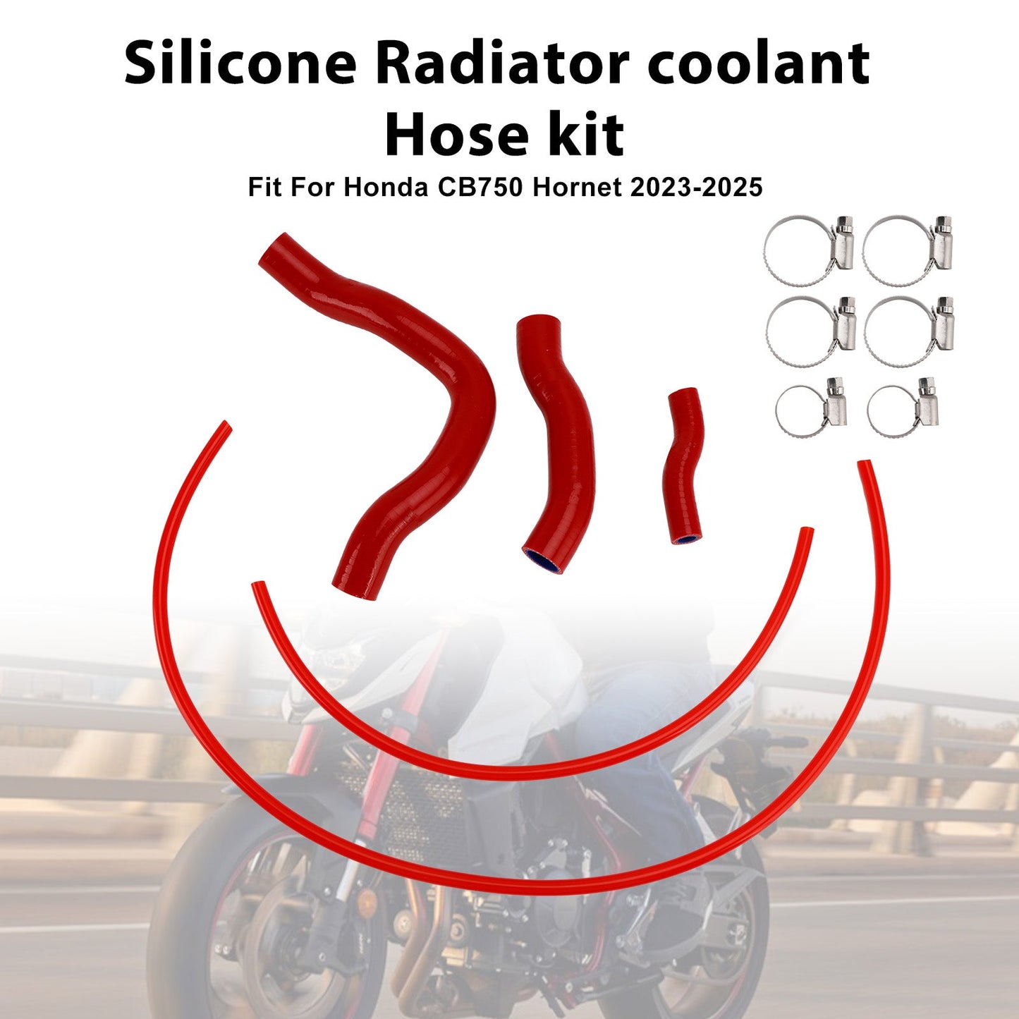 2023-2025 Honda XL750 Transalp Silicone Radiator coolant Hose Kit