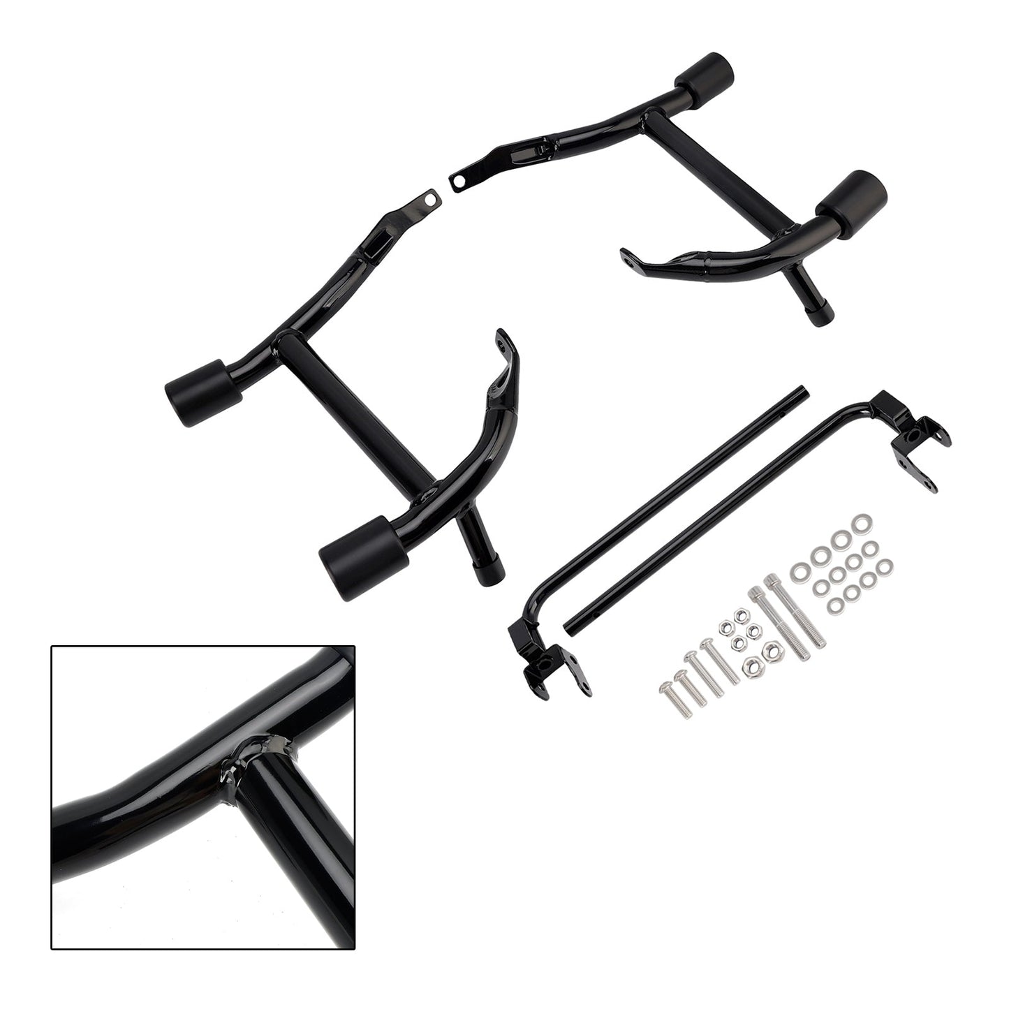 2024-2025 Touring 117 121 CWO Street Glide Road glide Saddlebag Guard Crash Bar Frame Protector Bumper