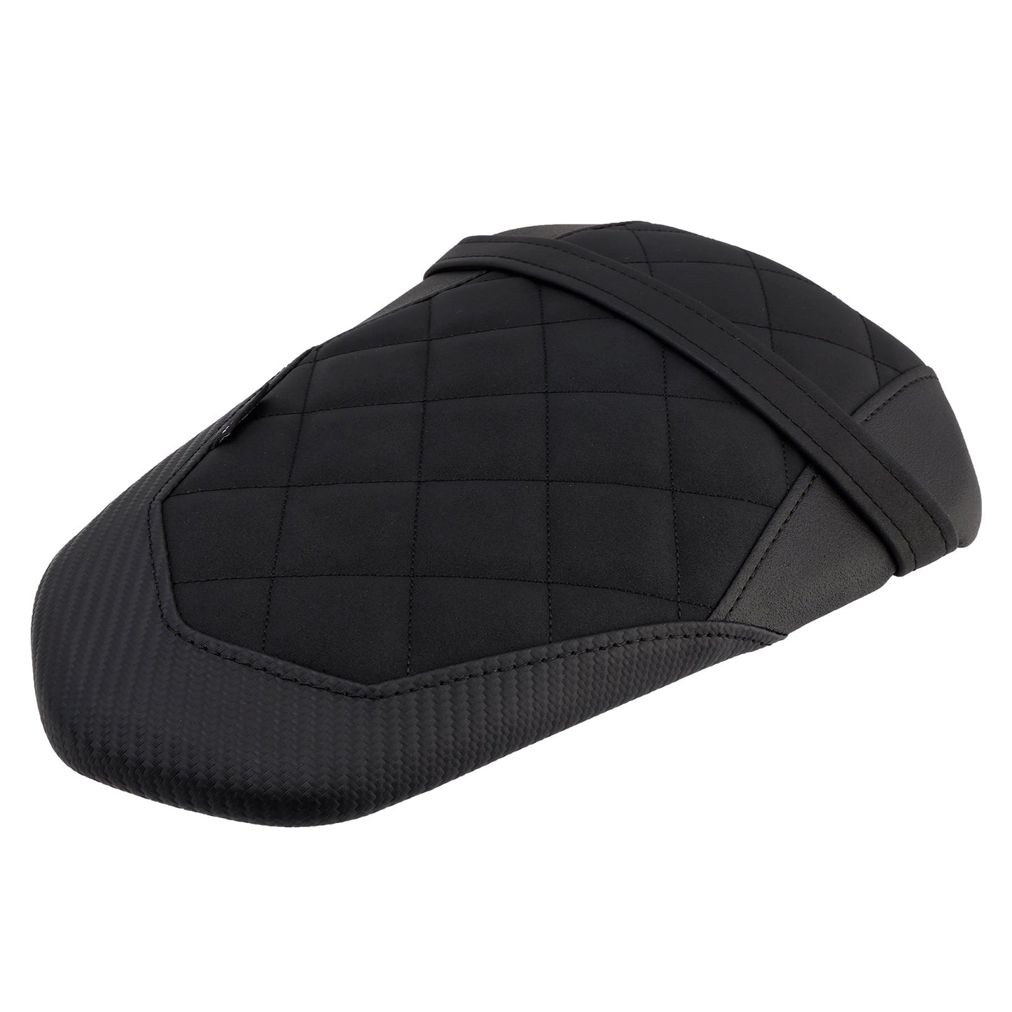2025- For Yamaha Yzf-R3 2025- Mt-03 Driver&Passenger Seat Rear Cushion Black