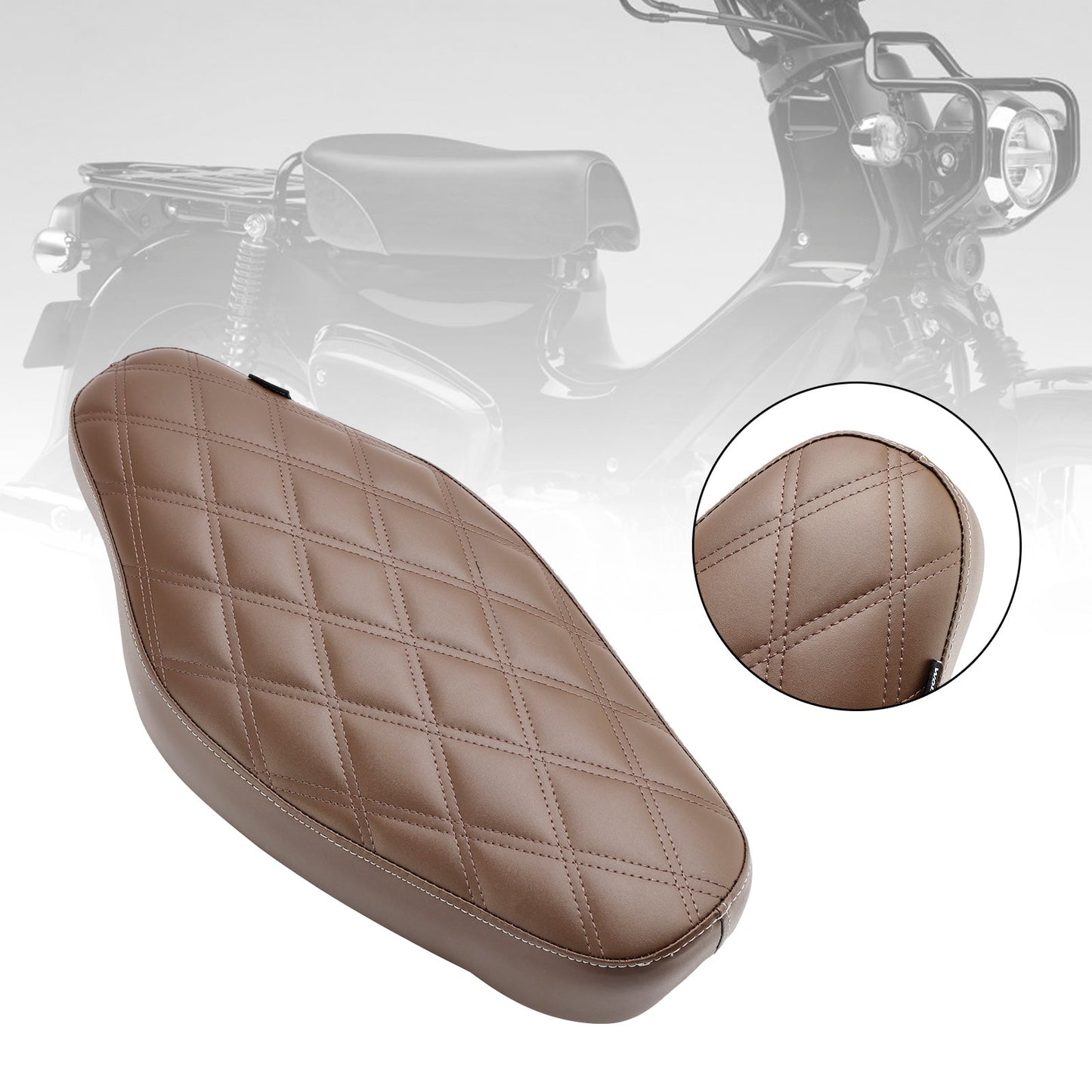 2023 Honda Cross Cub Cc110 Replace Front Rear Driver Passenger Seat Brown
