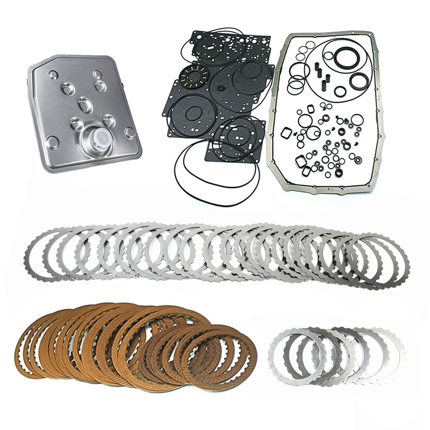 6R80 Auto Transmission Master Rebuild Kit Clutch Plates For Ford Ranger Lincoln