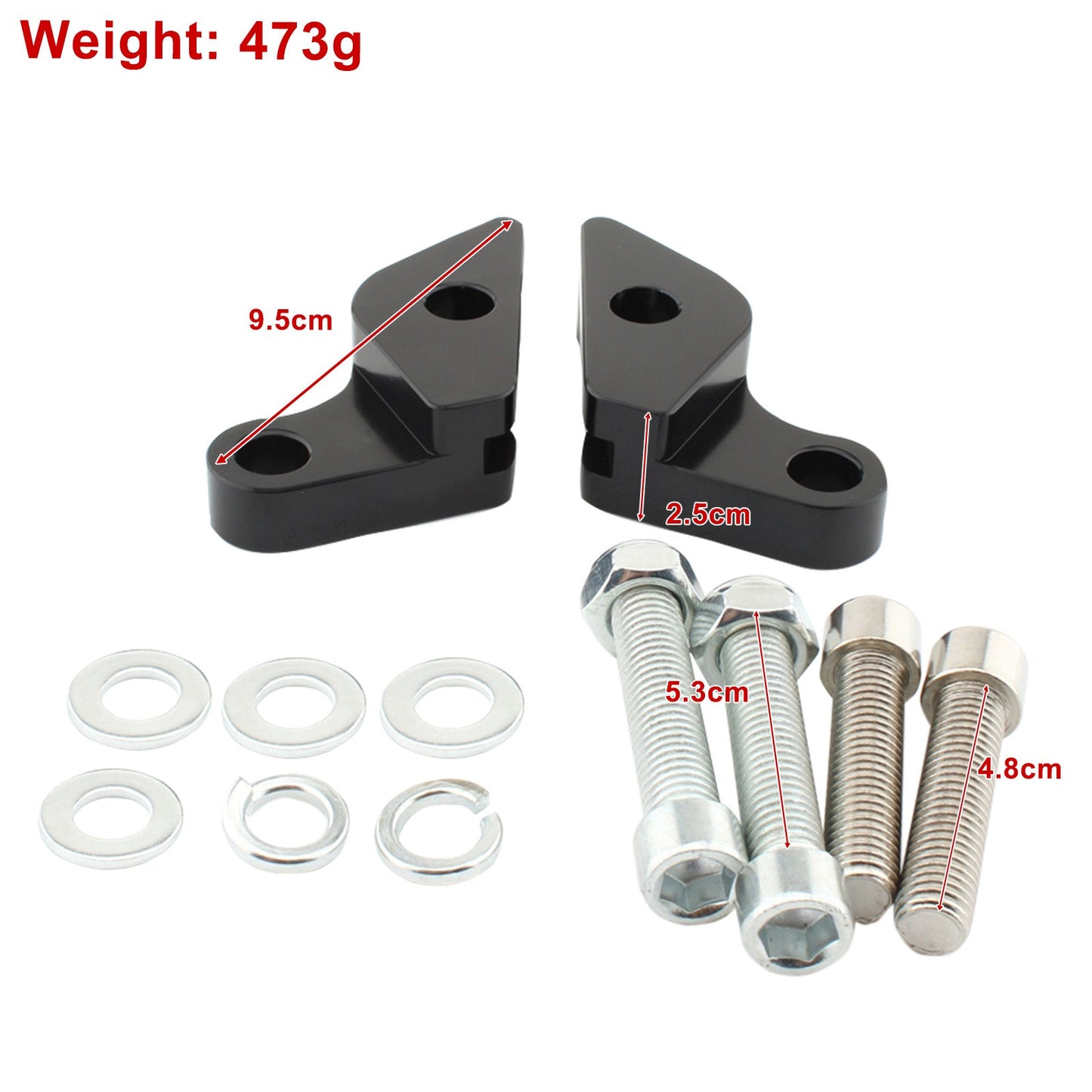 2007-2017HARLEY VRSC V-ROD 1" Shock Lowering Kit