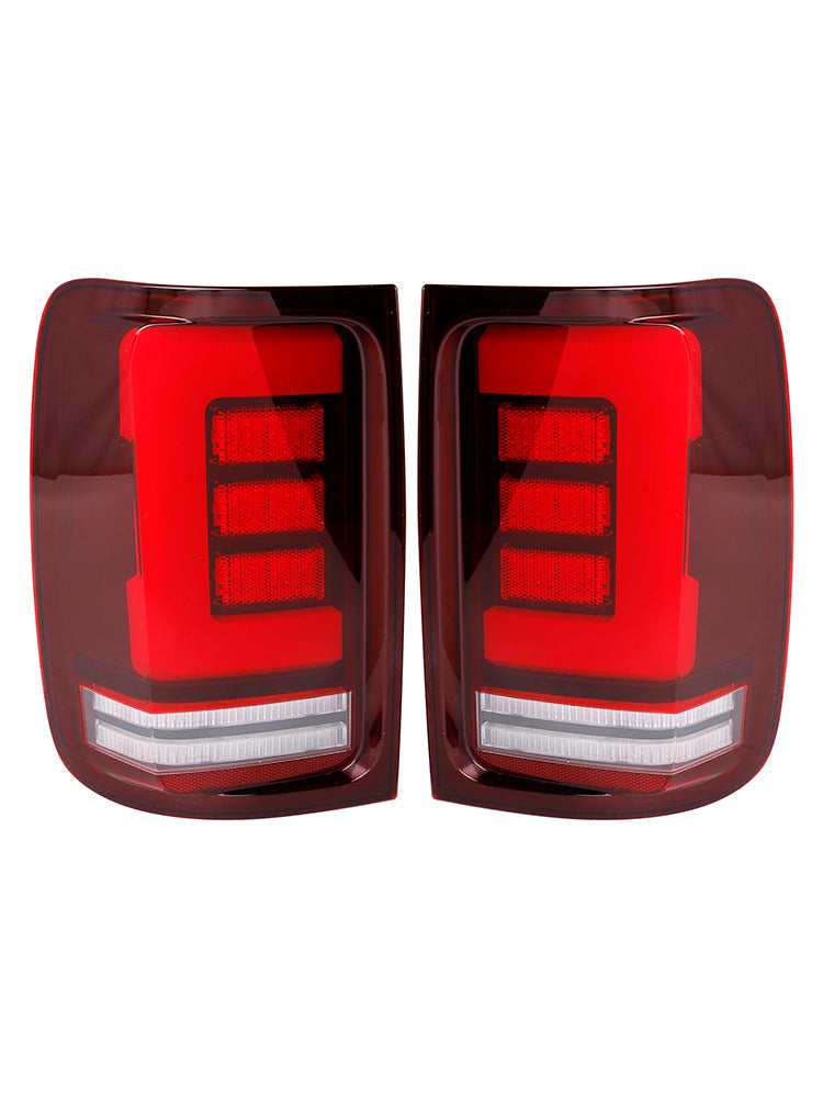 2008-2019 VW Amarok V6 Rear Right & Left LED Tail Light Lamp Pair Red