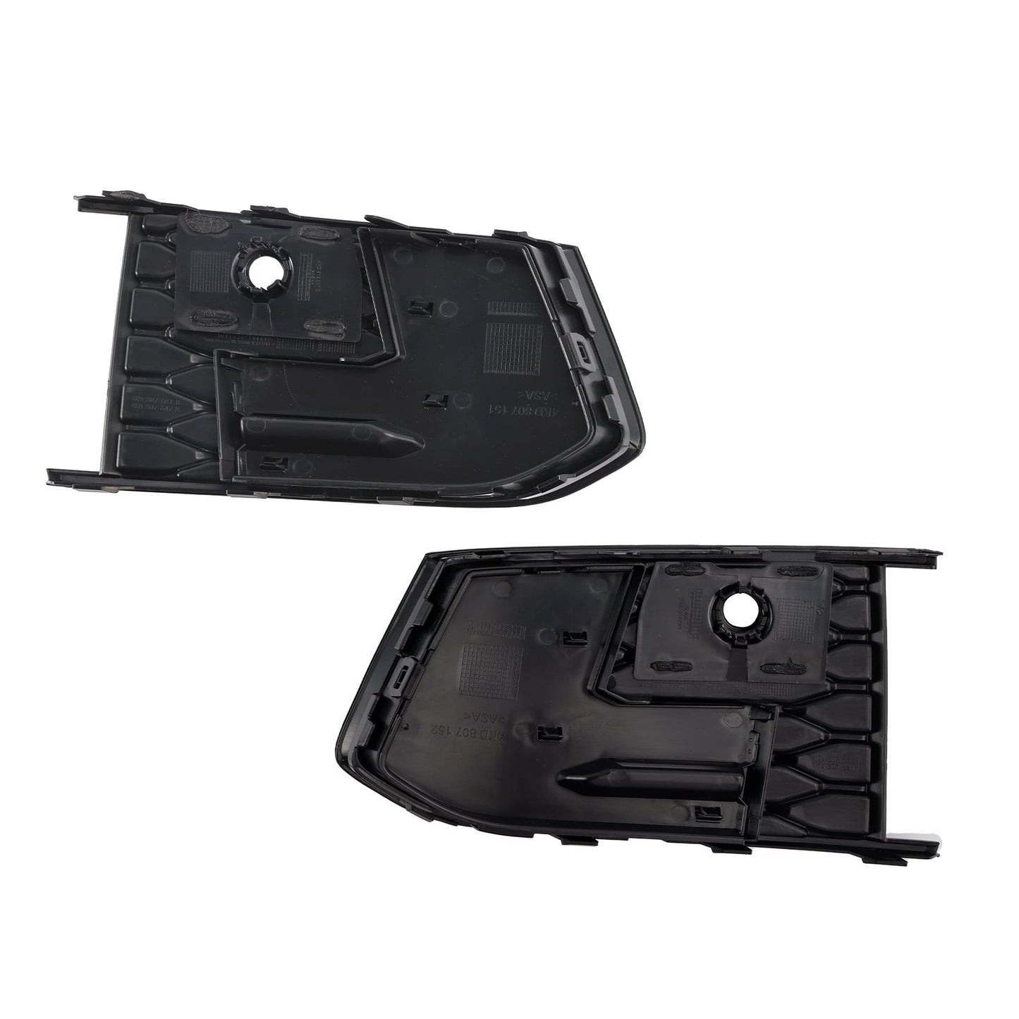 2019-2023 Audi A6 C8 S-Line S6 2PCS Front Fog Light Lamp Bezel