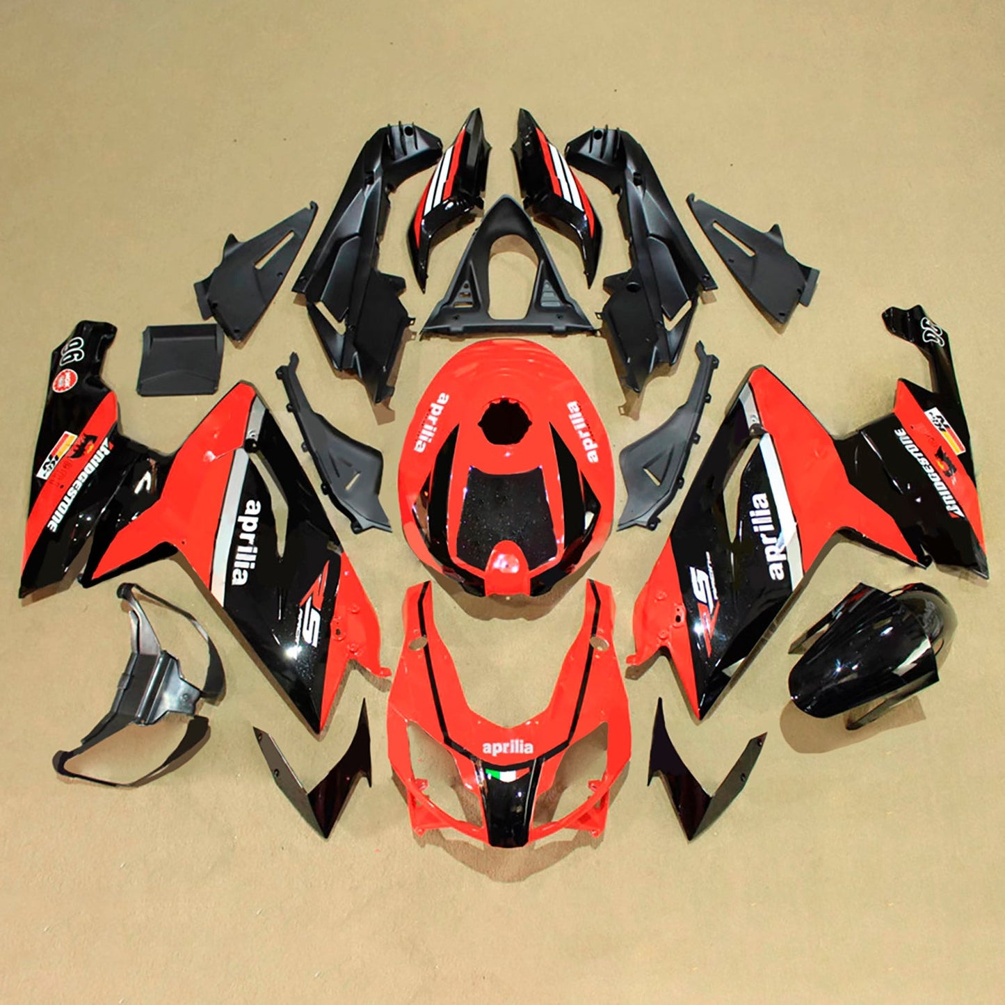 2006-2011 Aprilia RS125 Injection Fairing Kit Bodywork Plastic ABS