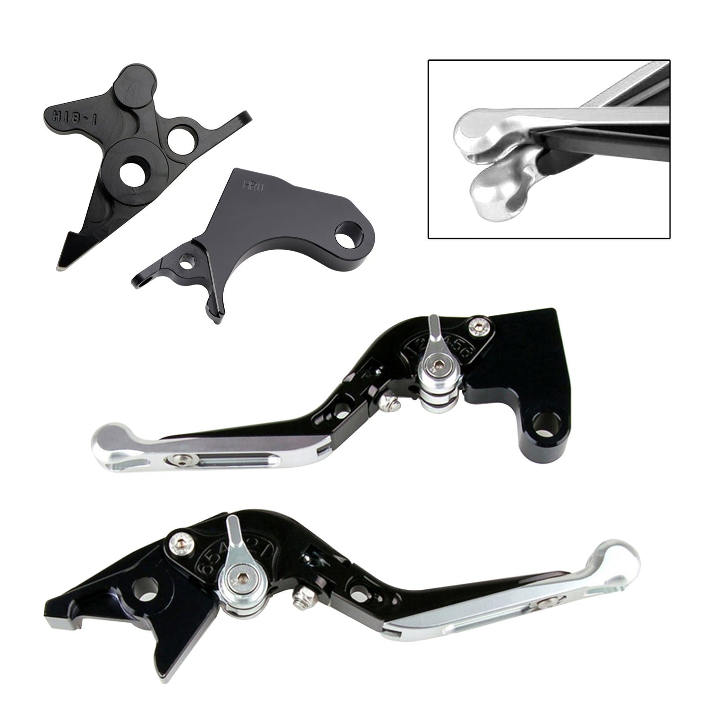 2022-2024 HONDA CRF1100L Africa Twin Adjustable Clutch Brake Lever