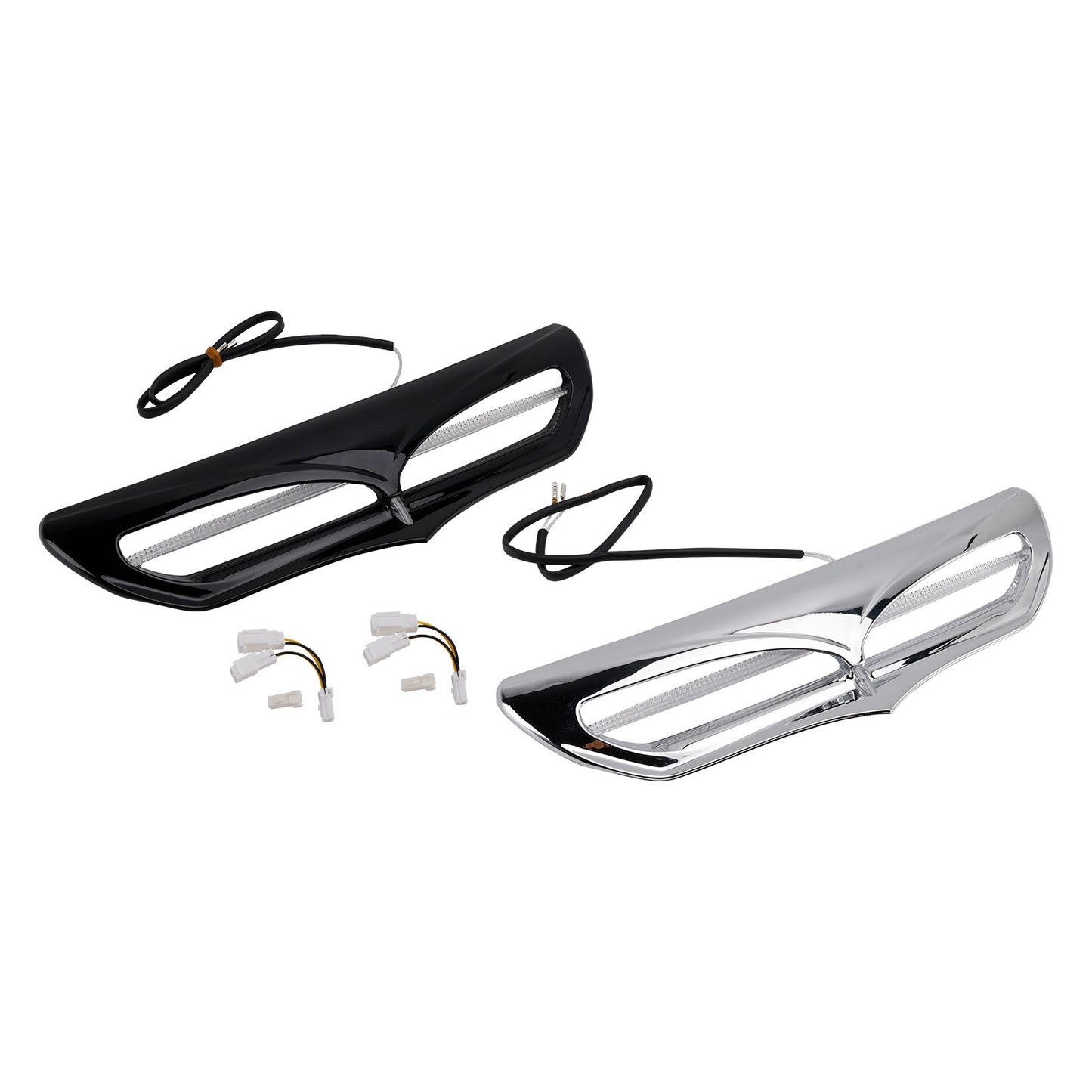 LED Lighted Fairing Vent Trim For Electra Street Glide FLHTCU 2014-2022