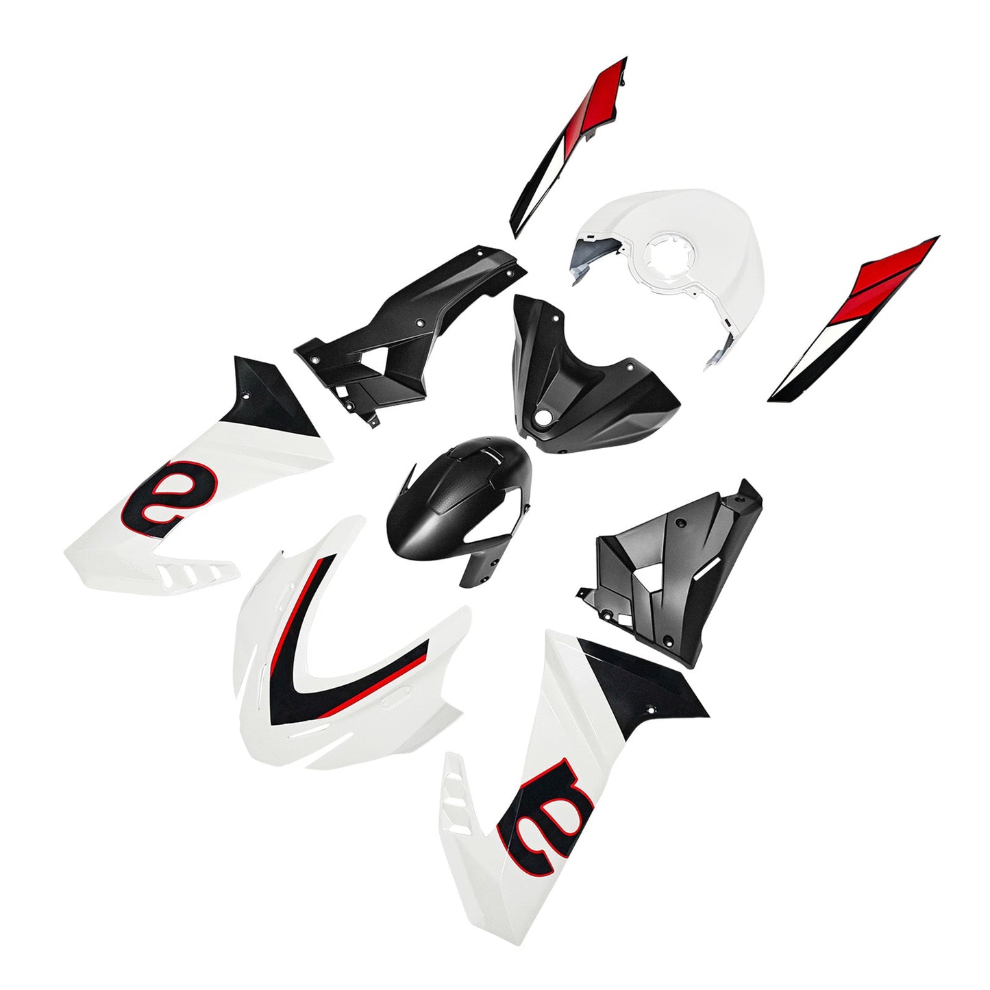 Injection ABS Plastic Bodywork Fairing Kit for Aprilia RS457 2024-2025 06#
