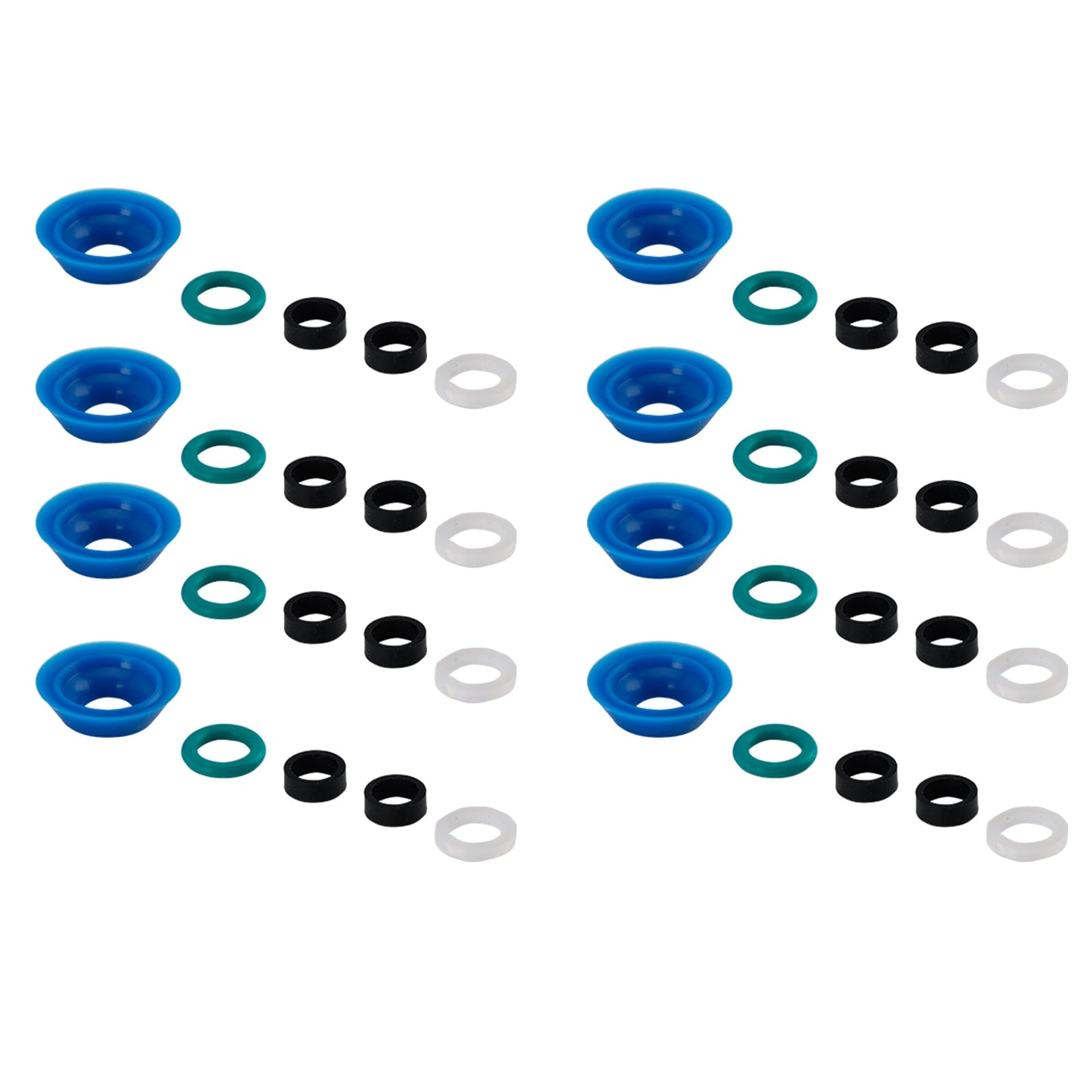 Fuel Injector O-Ring Kit Fit Chevrolet Silverado 1500 2019-2019 Fit Camaro