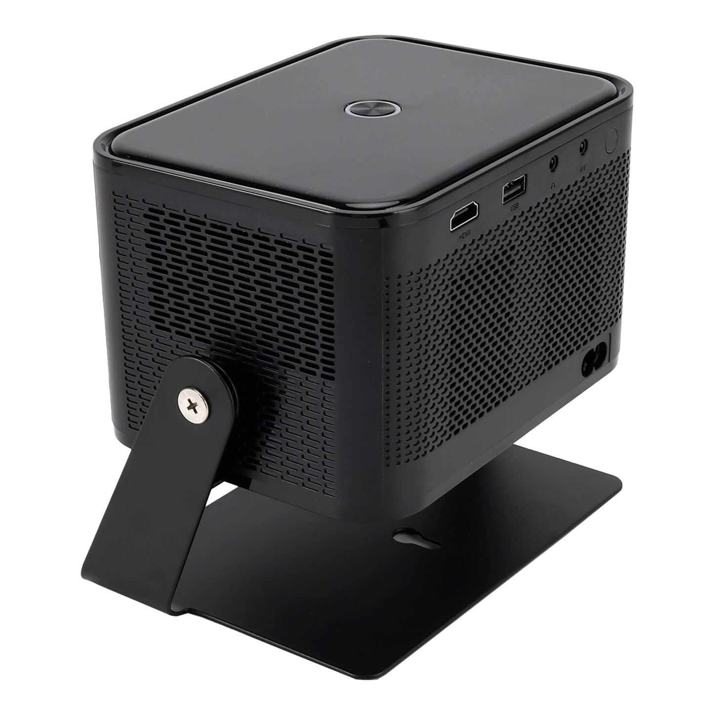 4K Projector Smart Android Home Projector Living Room Bedroom Smart Voice Electric Focus Dual Frequency High-Definition Projector EU
