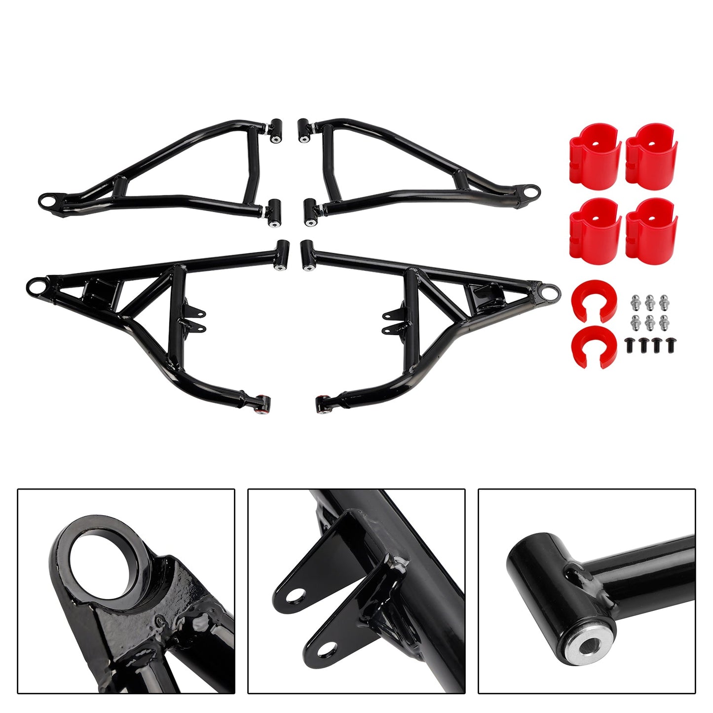 A-Arm Set Front Upper Lower Kit For Polaris Rzr Xp/4 1000 2014+ Turbo 2016+