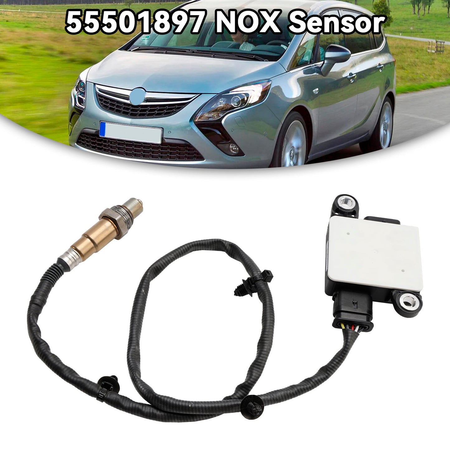 07/2014-nowon Opel Zafira Tourer C 1.6 CDTI (P12) 120 PS / 88 kW 1598 ccm Nox Nitrogen Oxide Sensor 55501897