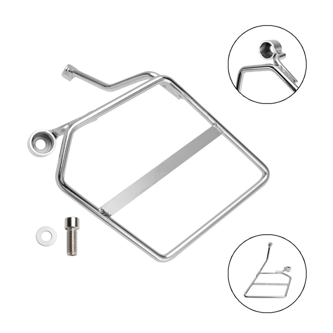 2018-2024 Honda Monkey 125 Saddlebag Support Mounting Bracket Left Chrome