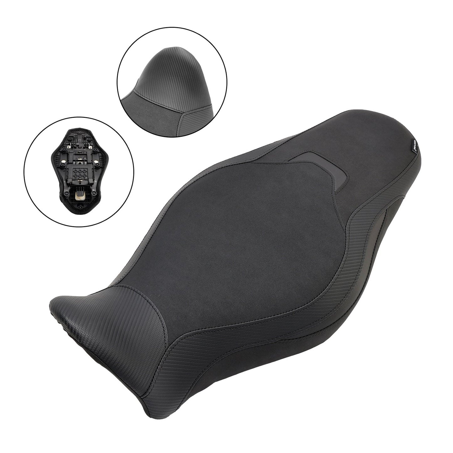 2021-2023 Yamaha Mt-09 Mt-09Sp Rider Passenger Seat Front Rear Cushion Gray