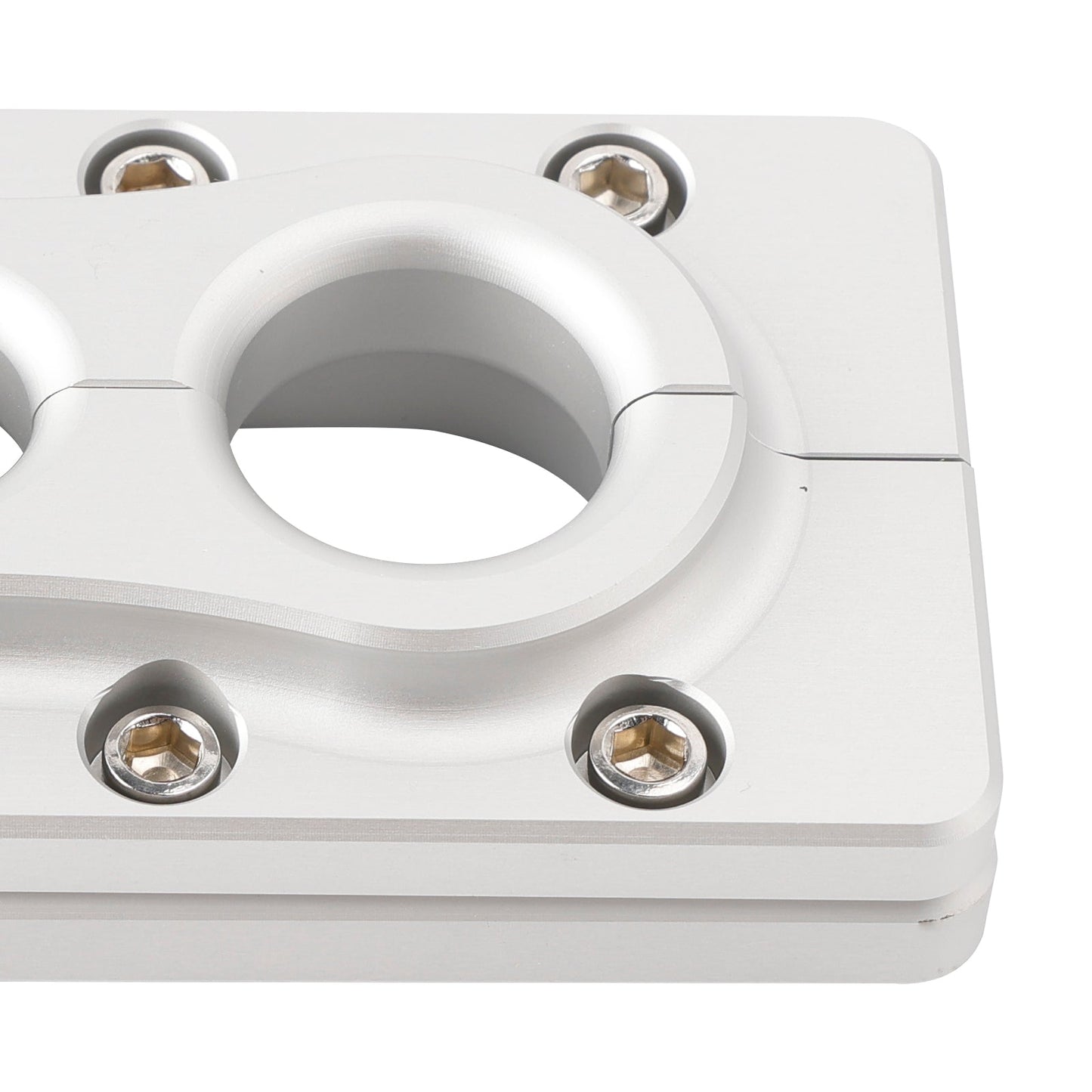 2Pack Aluminum Fire Wall Pass Through Raw Bracket For Holley Terminator x Max