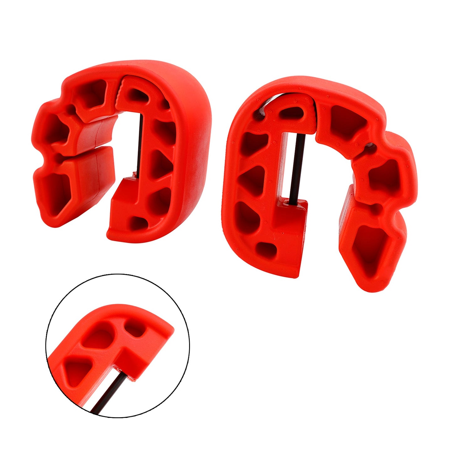 Watercraft Buffer Snap-In Fender Bumper 295100418 Red For Sea-Doo Spark Gtr Gtx
