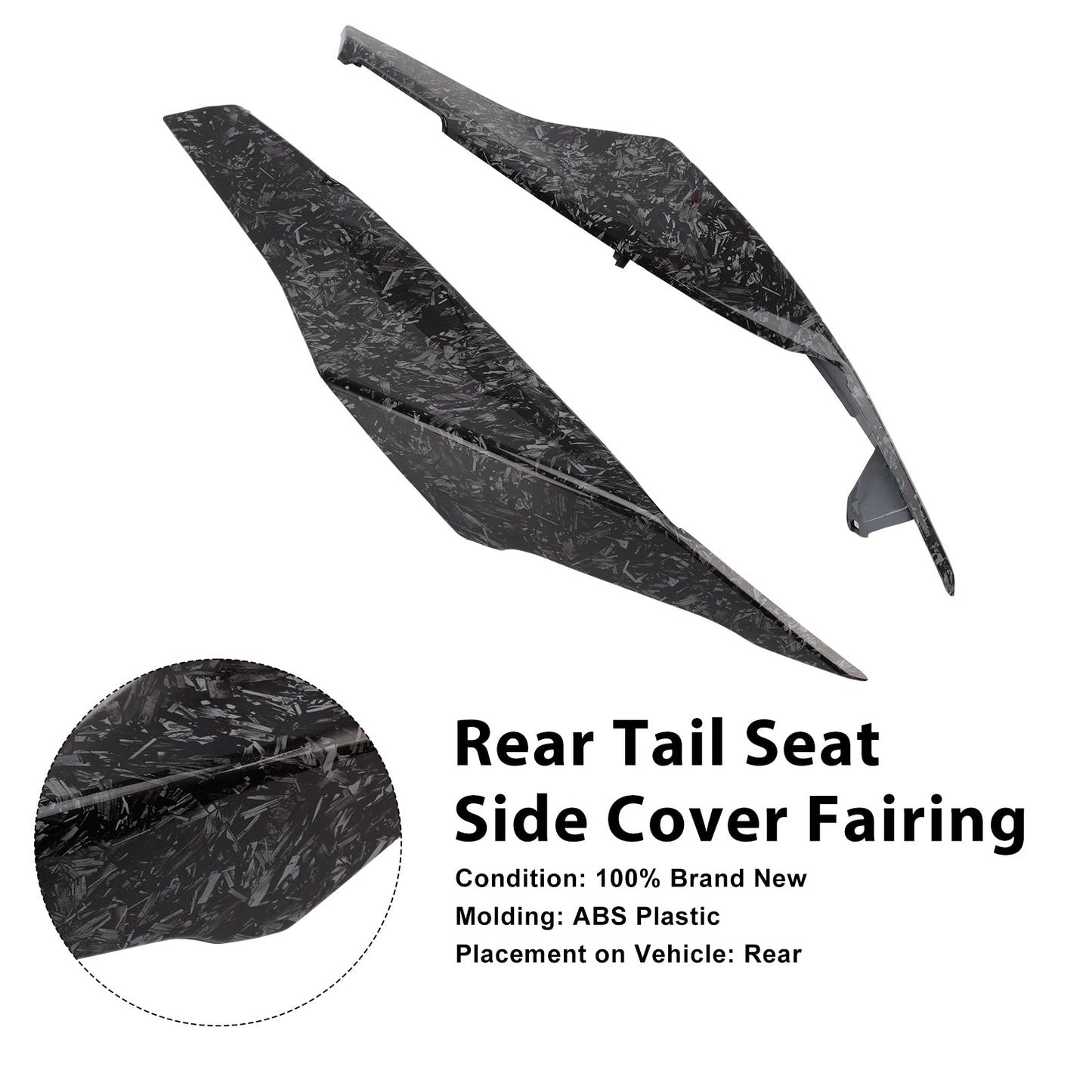 2024-2025 Aprilia RS457 RS 457 Rear Tail Seat Side Cover Fairing