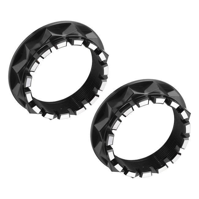 Black Rear Wheel Nut Set For Ducati Streetfighter Multistrada Diavel SS939/950/S