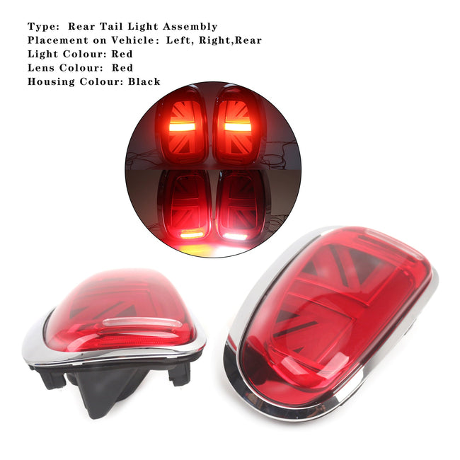 01/2010-10/2016 MINI Countryman R60 L&R LED Tail lights Lamps RED 63219808149 63219808153