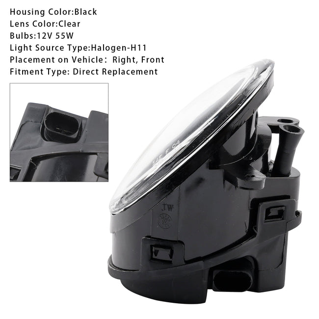 2005 2006 2007 2008 Audi A6 C6 1 Pcs Right Front Bumper Fog Light