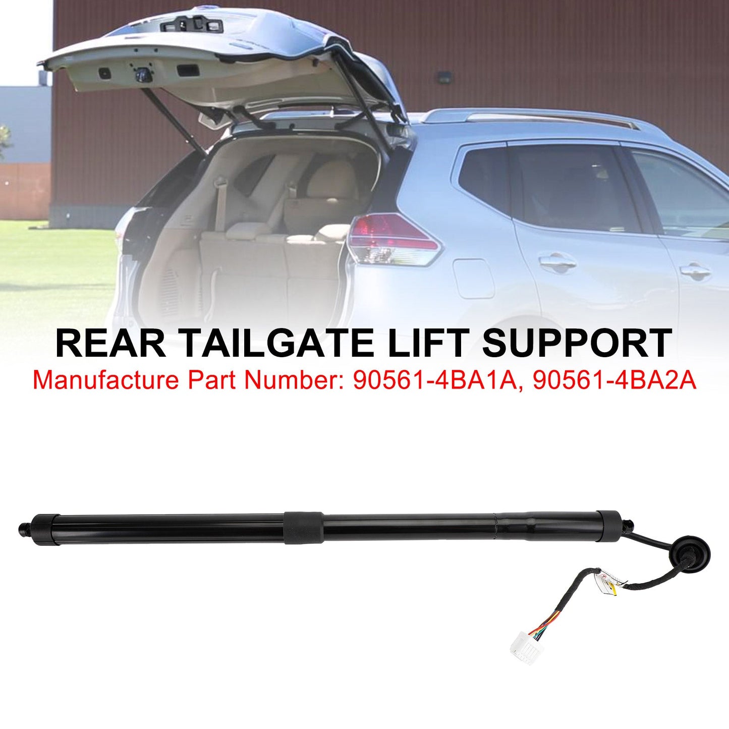 2014-2019 Nissan Rogue SL Sport Utility 4-Door 2.5L Rear Tailgate Power Hatch Lift Support W/ Opener 90561-4BA4A