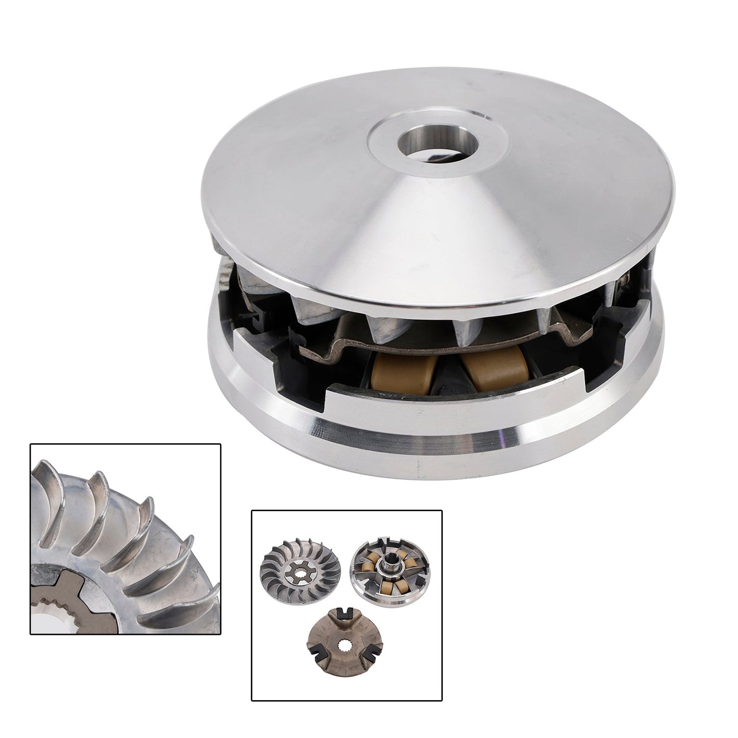 Front Clutch Variator Pulley Set 22420-E01-000 For Access Atv 100 Drr Stels 100