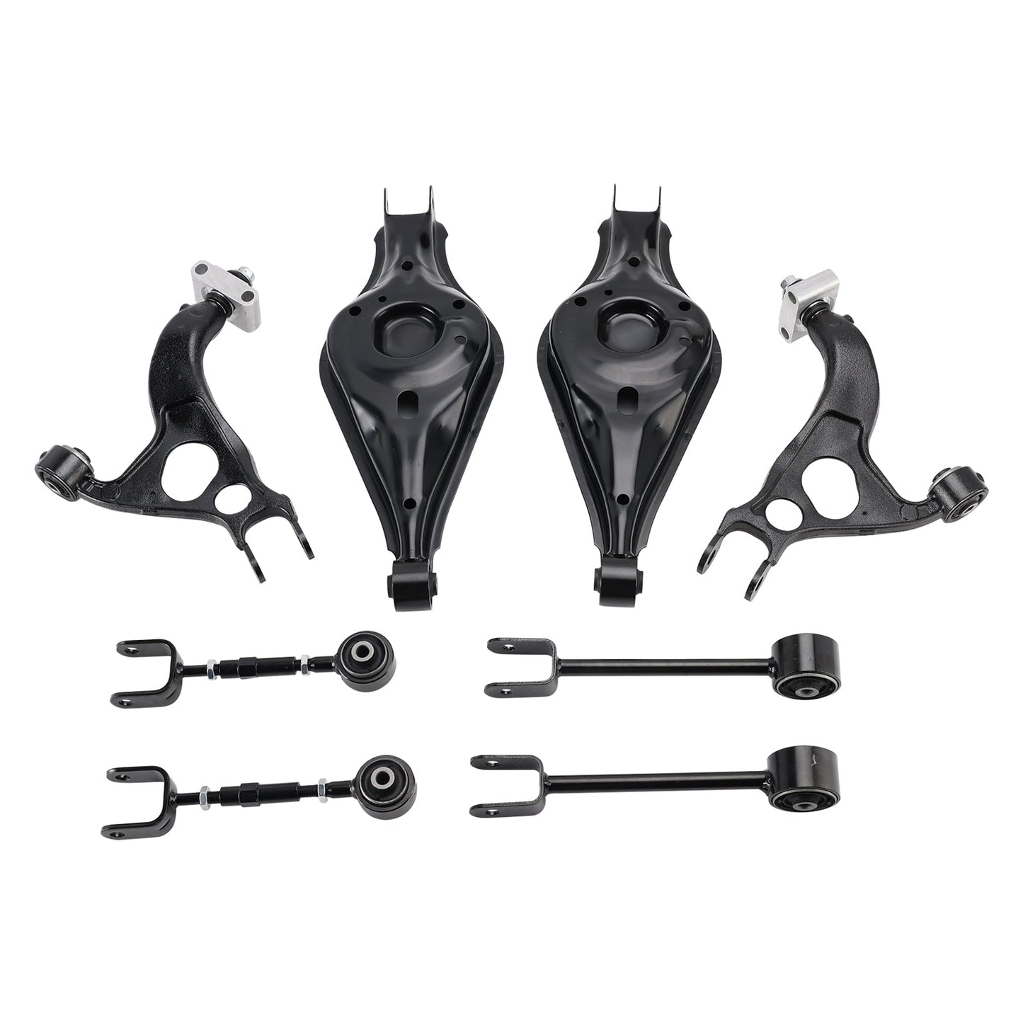 8Pcs Rear Suspension Upper & Lower Control Arms for Ford Explorer 2011-2019