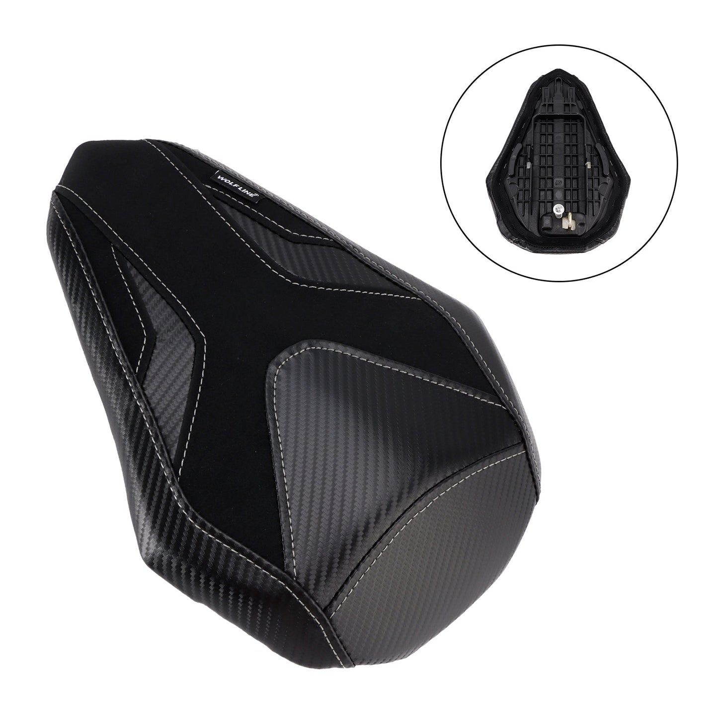 2017-2024 Honda Cbr250Rr Rear Passenger Seat Pillion Saddle Flat Multi