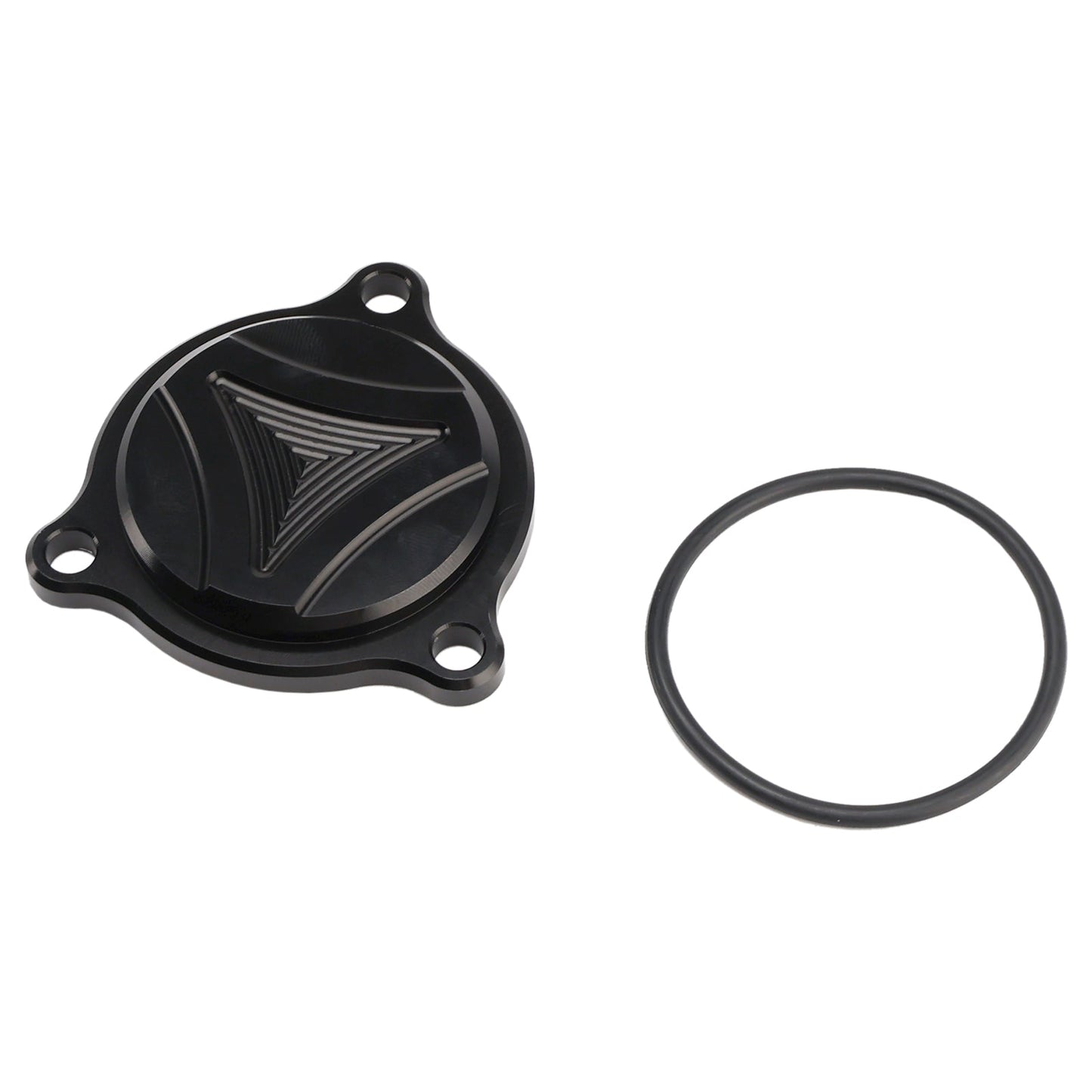 Engine Oil Filter Cover Black For Suzuki LTZ400 LTR450 DRZ400/400E/400S/400SM