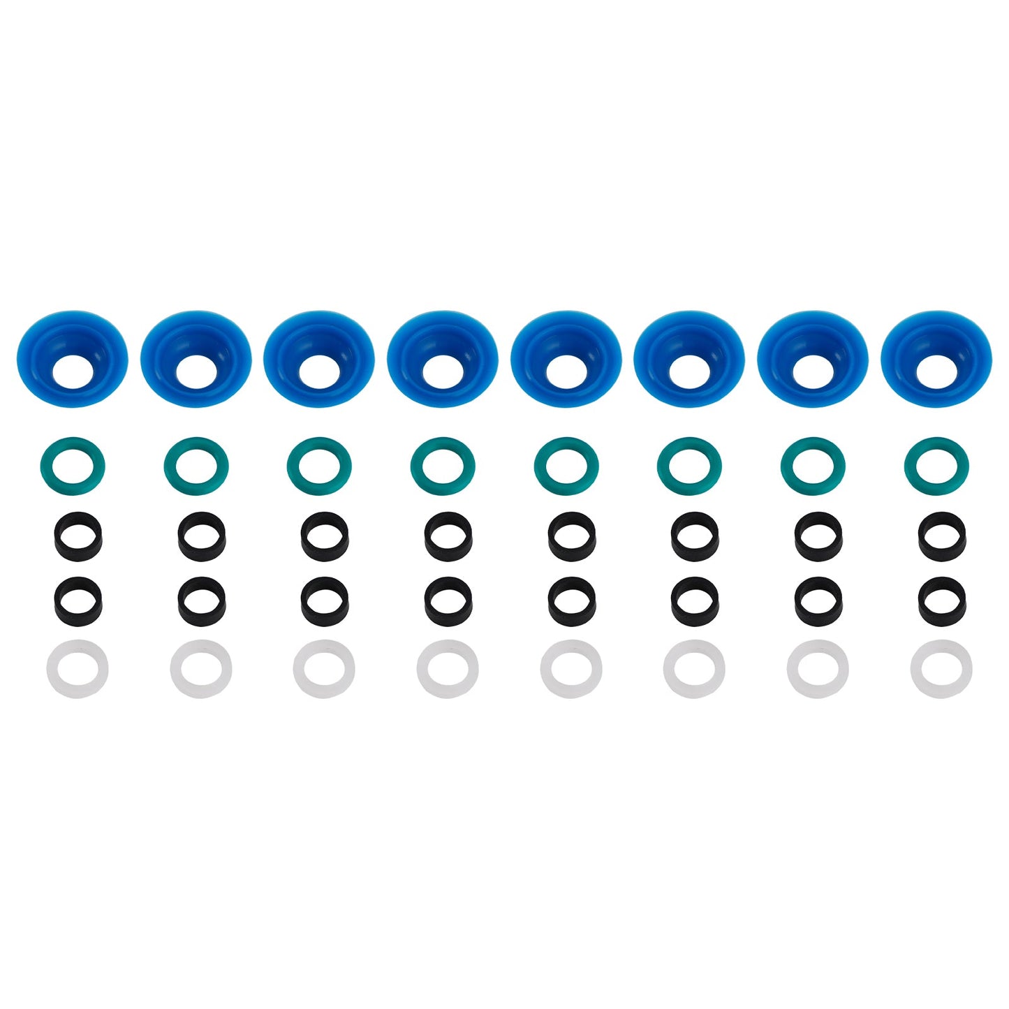 Fuel Injector O-Ring Kit Fit Chevrolet Silverado 1500 2019-2019 Fit Camaro