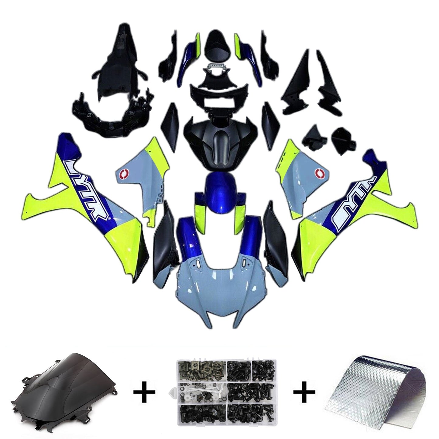 2020-2024 Yamaha YZF-R1 Injection Fairing Kit Bodywork Plastic ABS