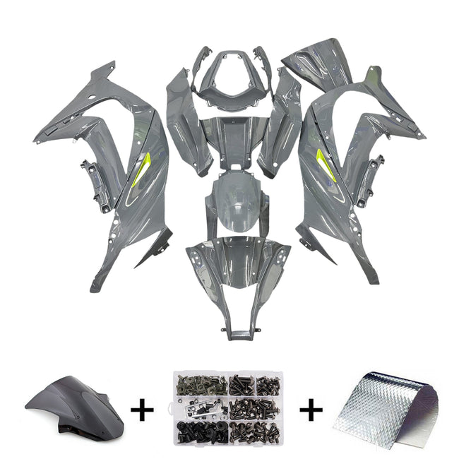 Injection Fairing Kit Bodywork Plastic ABS fit For Kawasaki ZX10R 2011-2015