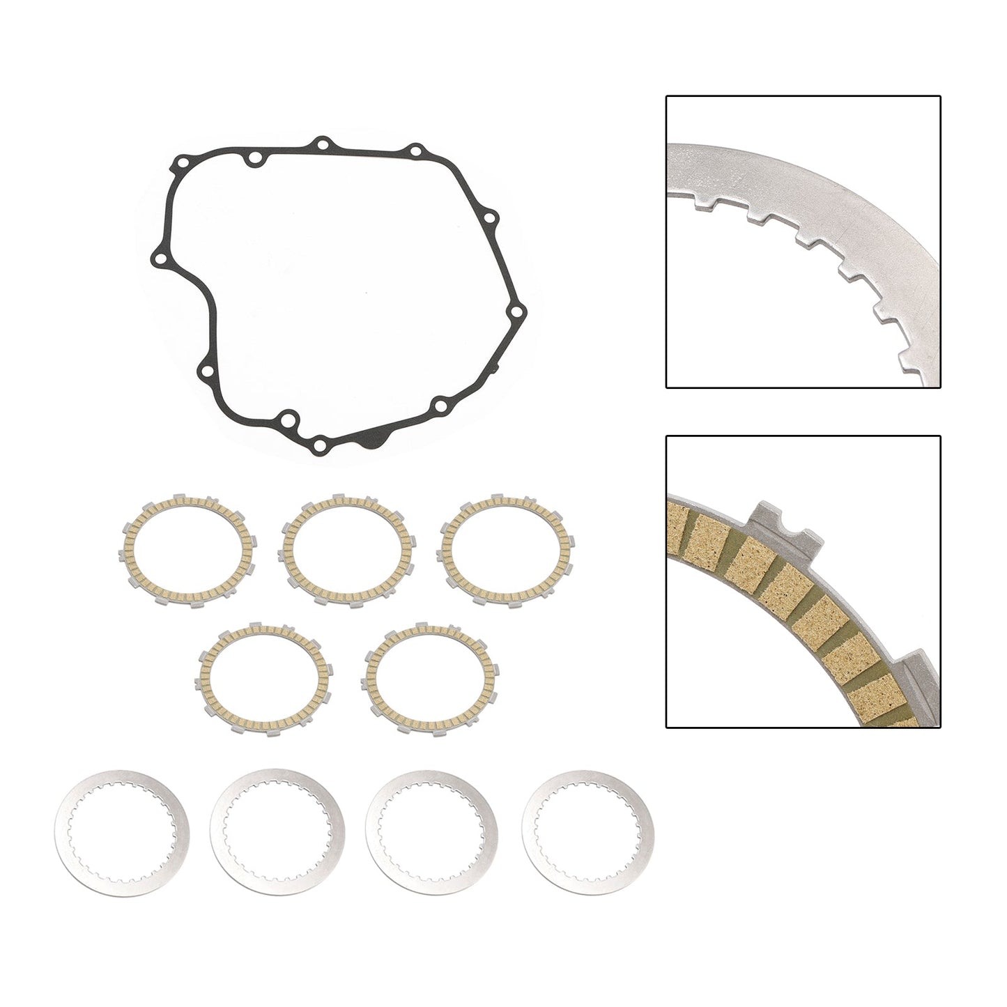 Clutch Friction Plates And Gasket Kit for Kawasaki ER250 Z250 Ninja 250 2013-14