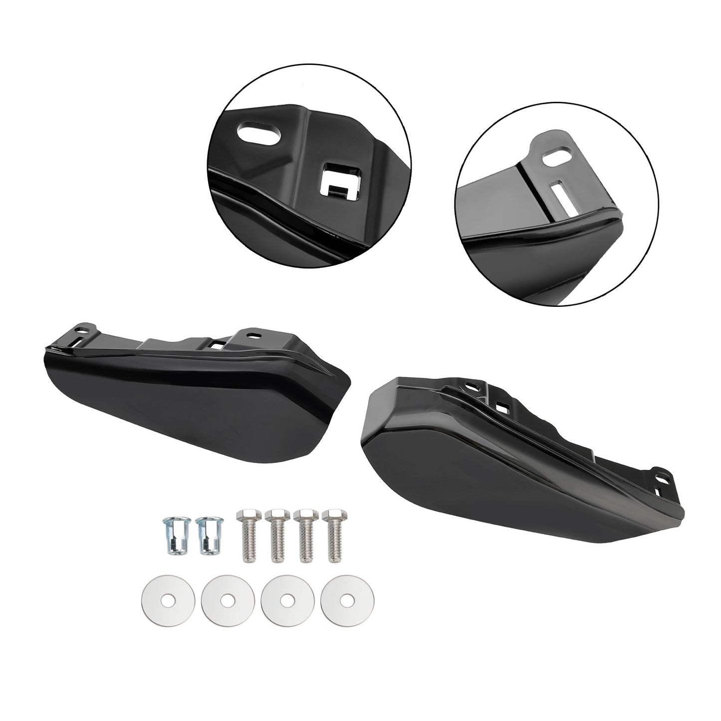 2023-2024 Touring CVO Street Glide Road Glide Mid-Frame Air Heat Deflector