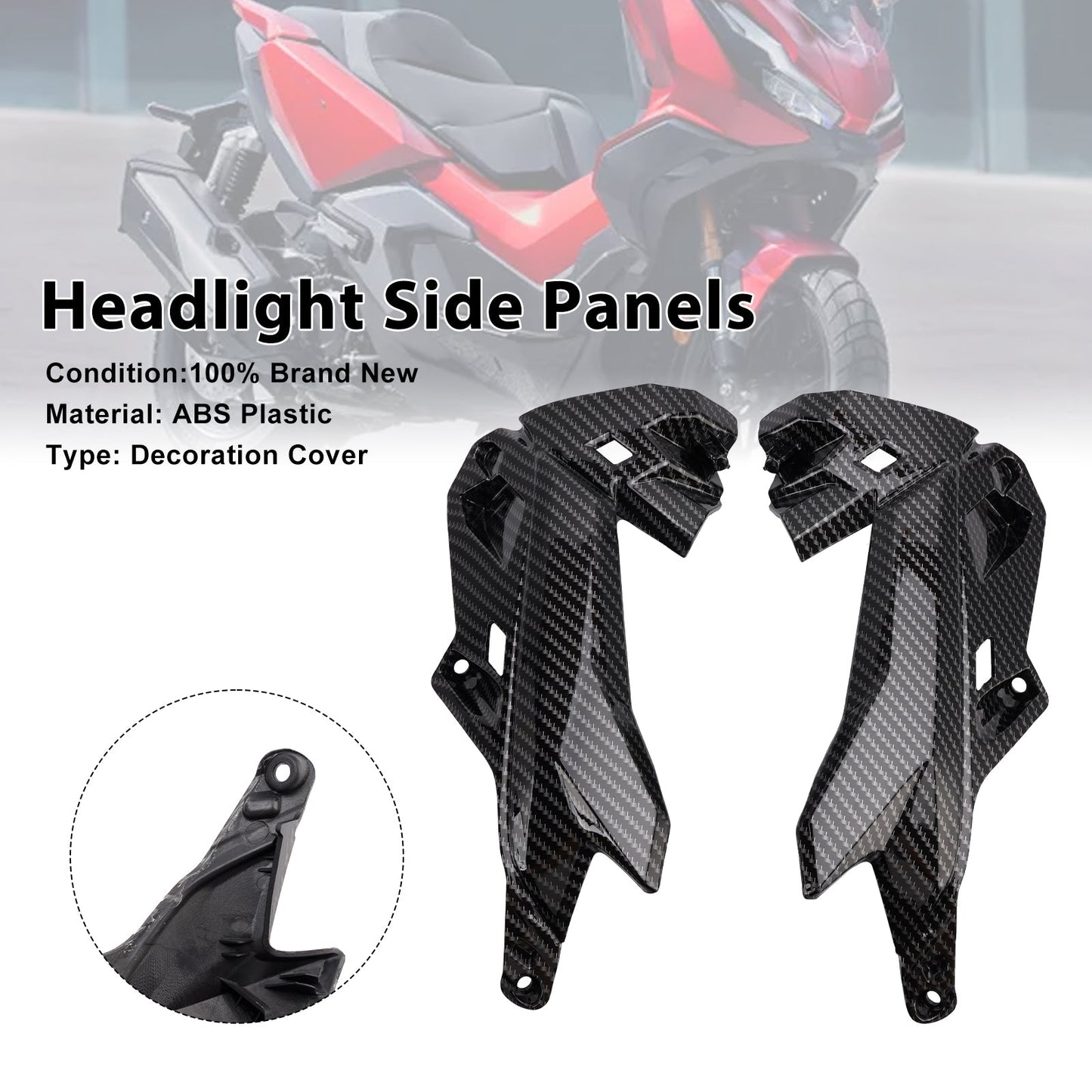 2022-2025 Honda ADV 350 Headlight Side Panels Fairing