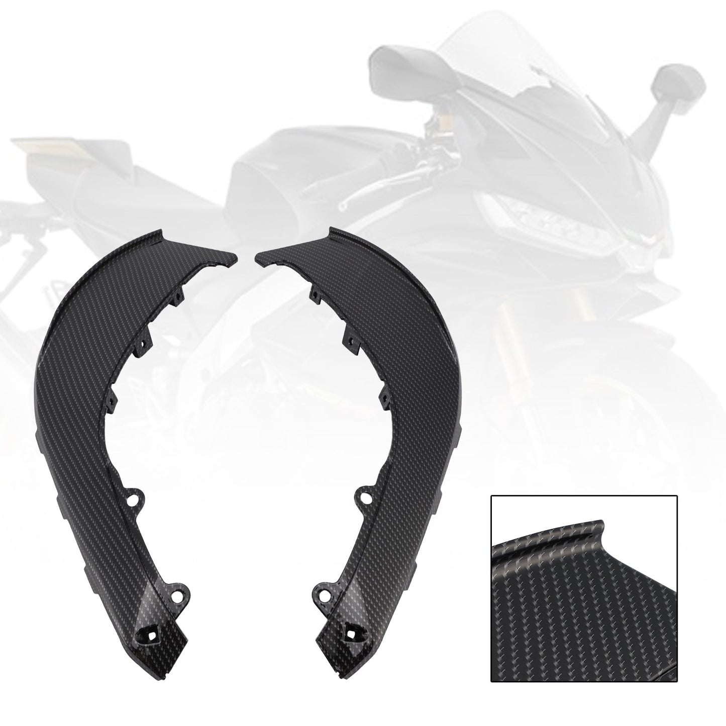 2021-2024 Aprilia RSV4 Upper Fairing Infills Side Panels Cowling Frame