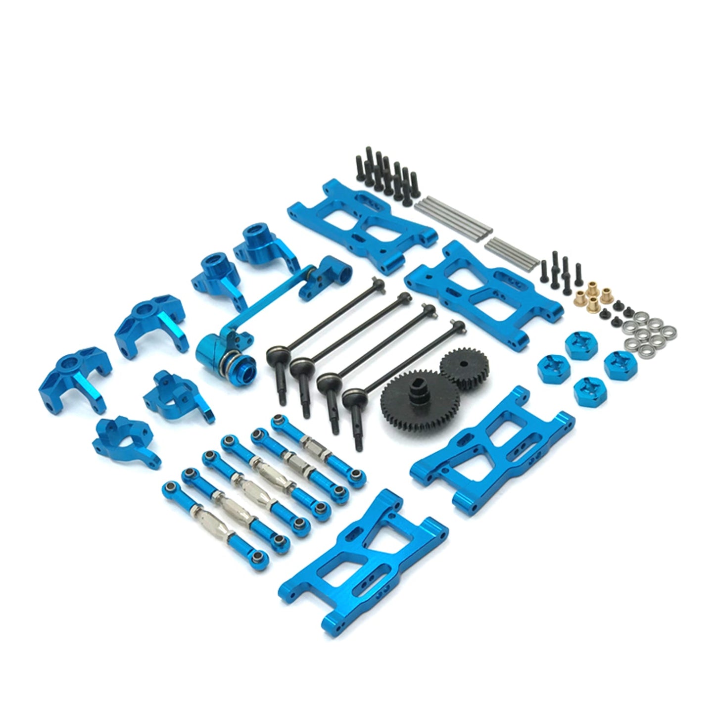 Metal 1/12 1/14 RC Car Upgrade Kits For Wltoys 144001 144002 124016 124017 124018