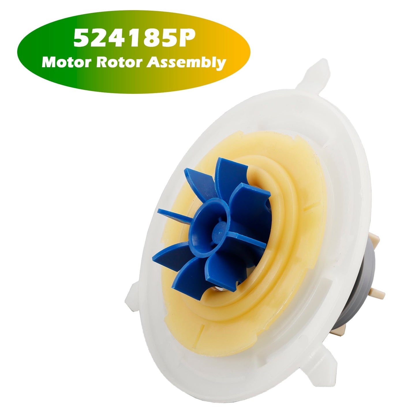 524185P Motor Rotor Assembly for Fisher & Paykel Dishwasher Pump Motor