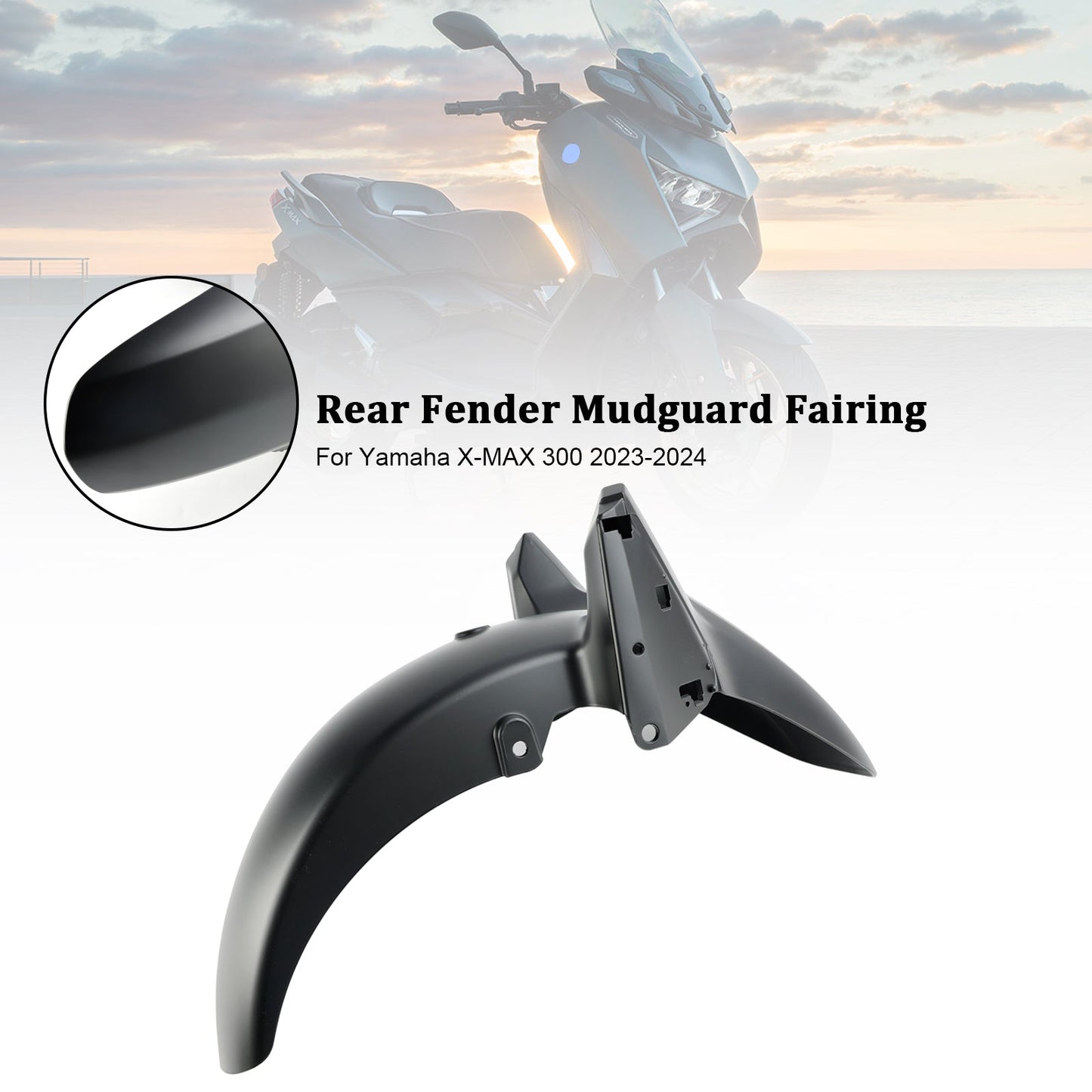 2023-2024 Yamaha X-MAX 300 Front Fender Mudguard Fairing Cowl