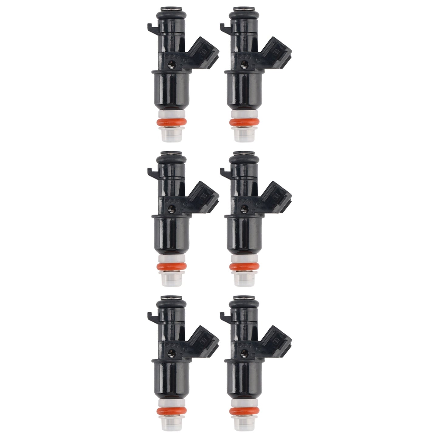 6PCS Fuel Injector 16450-RCA-A01 Fit Honda MDX Tl Accord Pilot Fit Acura