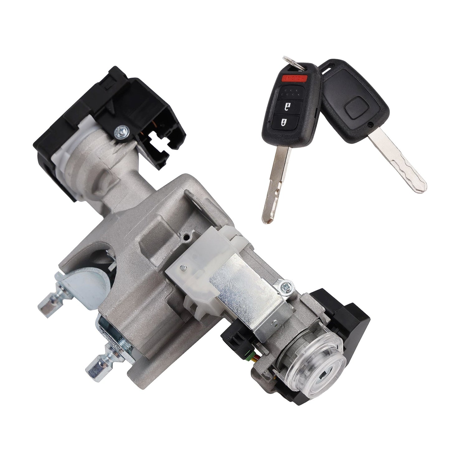2013-2017 Honda Accord V6 3.5L Ignition Switch Lock Assembly with Chip 39730-T2A-A1 39730-T2A-A0